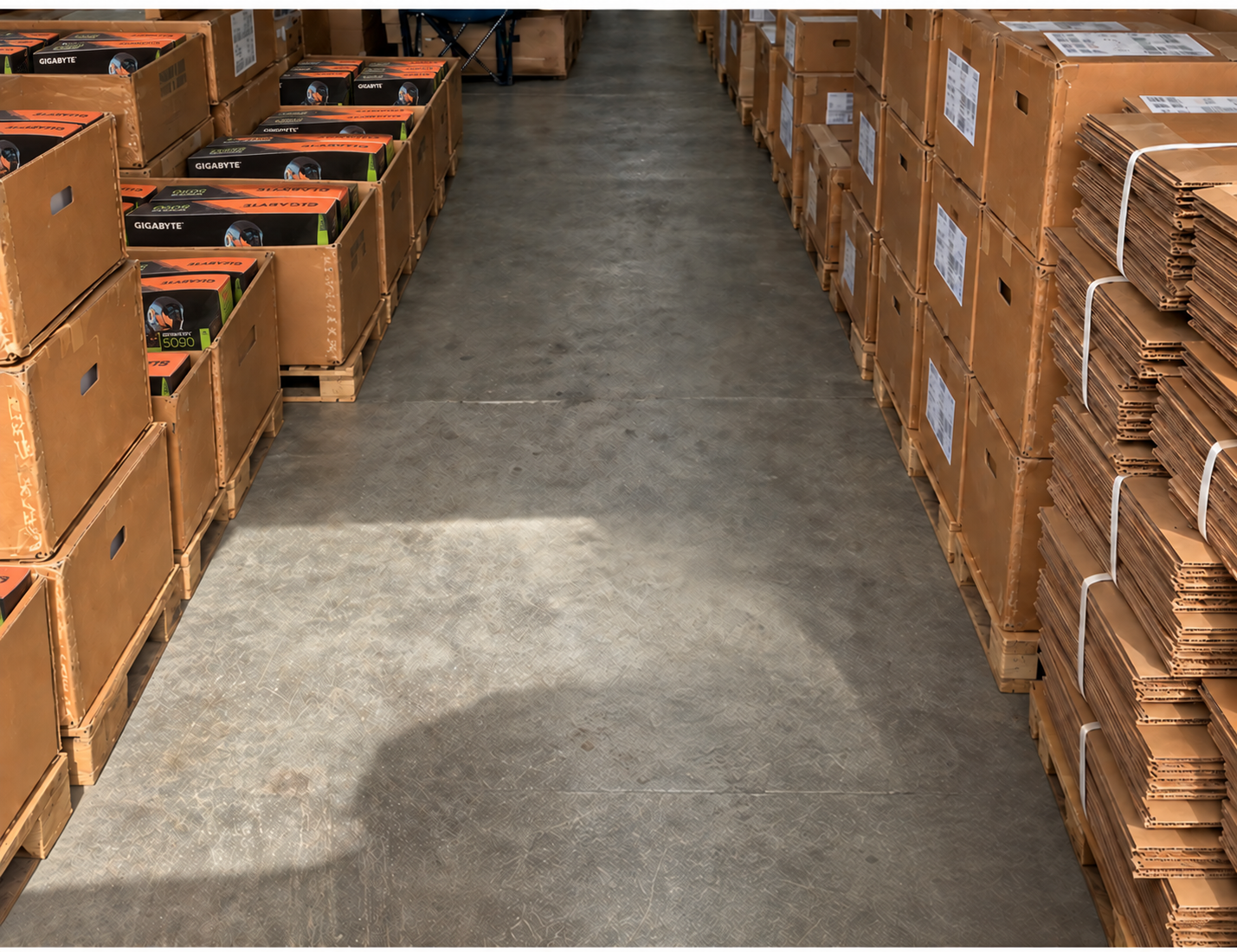 RTX 5090 inventory received at GPUCycle warehouse